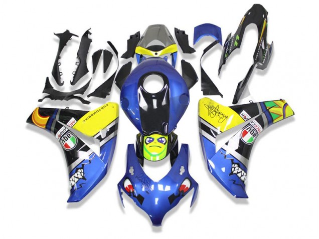 CBR 1000 RR 2008-2011 Verkleidungen - Blau Hai CBR 1000 RR 2008-2011 Verkleidungen - Blau Hai