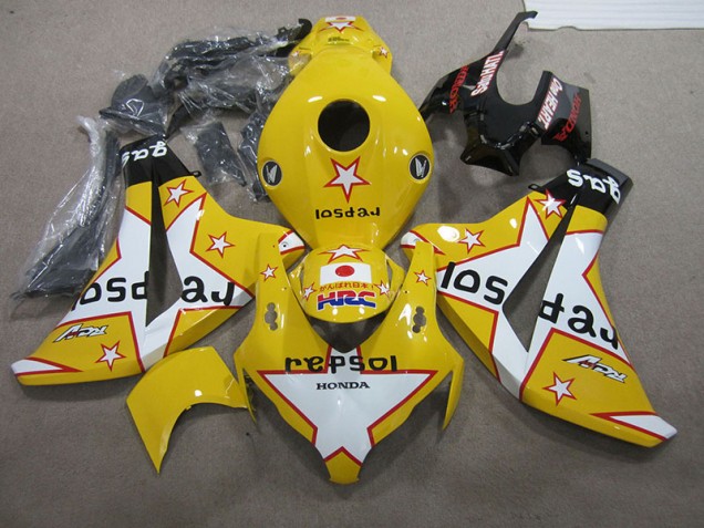 CBR 1000 RR 2008-2011 Verkleidungen - Gelb Repsol HRC CBR 1000 RR 2008-2011 Verkleidungen - Gelb Repsol HRC