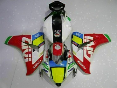 CBR 1000 RR 2008-2011 Verkleidungen Komplett Sets - Rot Weiß