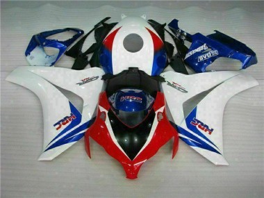 CBR 1000 RR 2008-2011 Verkleidungen Komplett Sets - Weiß Blau