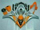 CBR 1000 RR 2008-2011 Verkleidungen - Orange Silber CBR 1000 RR 2008-2011 Verkleidungen - Orange Silber