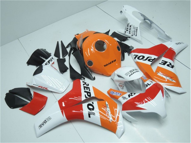 CBR 1000 RR 2008-2011 Verkleidungen - Orange Weiß Rot Repsol CBR 1000 RR 2008-2011 Verkleidungen - Orange Weiß Rot Repsol