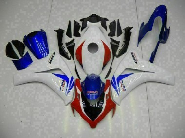 CBR 1000 RR 2008-2011 Verkleidungen & Plastik - Weiß Blau