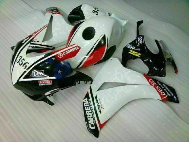 CBR 1000 RR 2008-2011 Verkleidungen & Plastik - Weiß Schwarz