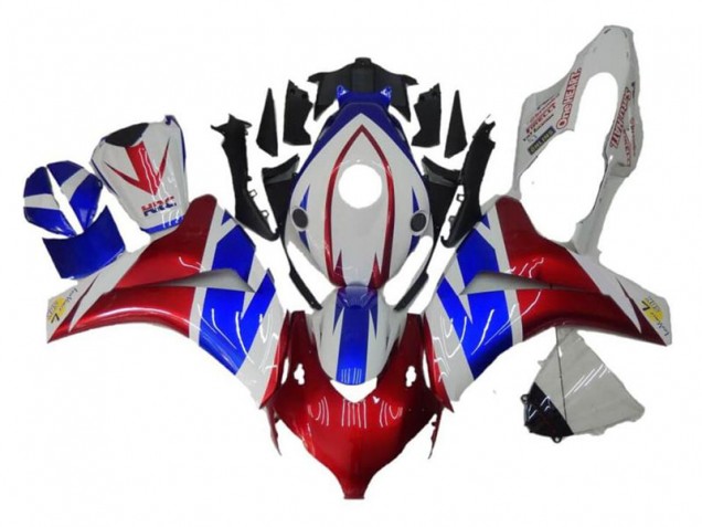 CBR 1000 RR 2008-2011 Verkleidungen - Rot Blau Weiß CBR 1000 RR 2008-2011 Verkleidungen - Rot Blau Weiß