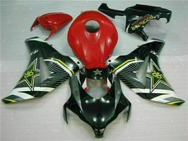 CBR 1000 RR 2008-2011 Verkleidungen - Rot Schwarz