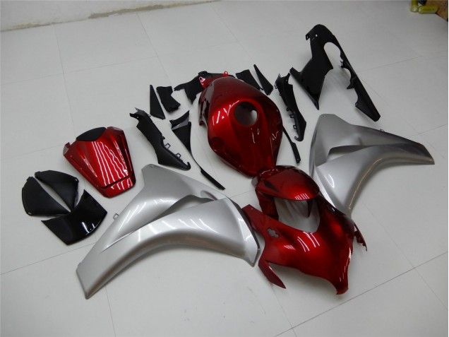 CBR 1000 RR 2008-2011 Verkleidungen - Rot Silber CBR 1000 RR 2008-2011 Verkleidungen - Rot Silber