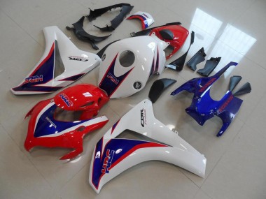 CBR 1000 RR 2008-2011 Verkleidungen - Rot Weiß Blau HRC