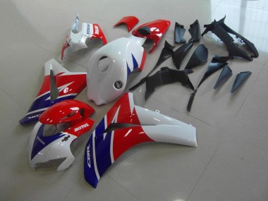 CBR 1000 RR 2008-2011 Verkleidungen - Rot Weiß Blau Motul