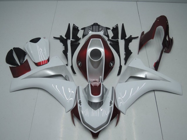 CBR 1000 RR 2008-2011 Verkleidungen - Rot Weiß Und Silber CBR 1000 RR 2008-2011 Verkleidungen - Rot Weiß Und Silber