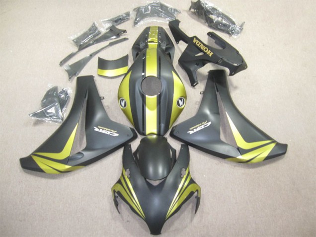 CBR 1000 RR 2008-2011 Verkleidungen - Schwarz Weiß Grün CBR 1000 RR 2008-2011 Verkleidungen - Schwarz Weiß Grün
