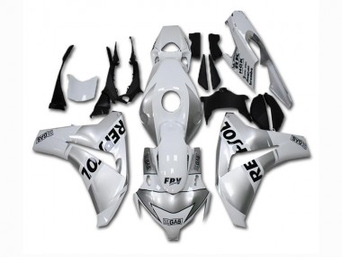 CBR 1000 RR 2008-2011 Verkleidungen - Silber Weiß Repsol