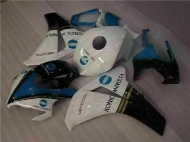CBR 1000 RR 2008-2011 Verkleidungen - Weiß Blau