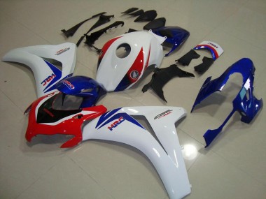 CBR 1000 RR 2008-2011 Verkleidungen - Weiß Blau Rot HRC