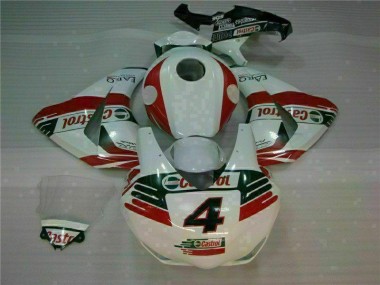 CBR 1000 RR 2008-2011 Verkleidungen - Weiß Castrol 4