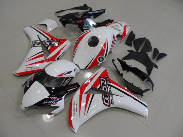 CBR 1000 RR 2008-2011 Verkleidungen - Weiß Rot HRC CBR 1000 RR 2008-2011 Verkleidungen - Weiß Rot HRC