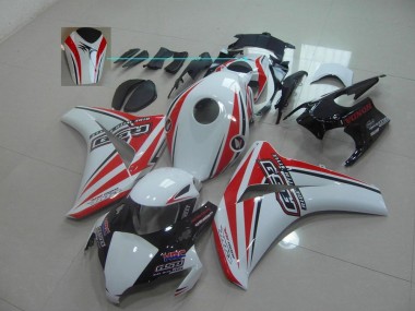 CBR 1000 RR 2008-2011 Verkleidungen - Weiß Rot Rsd