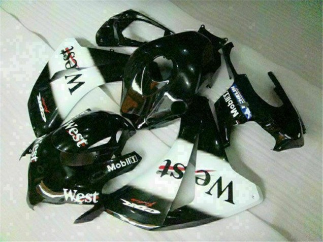 CBR 1000 RR 2008-2011 Verkleidungen - Weiß Schwarz West CBR 1000 RR 2008-2011 Verkleidungen - Weiß Schwarz West