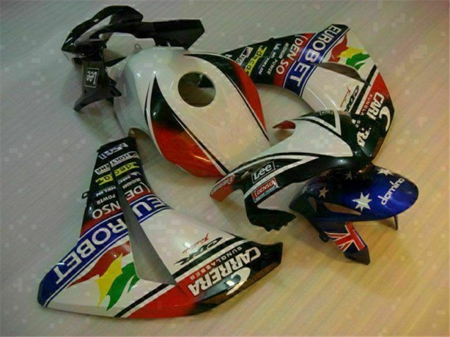 CBR 1000 RR 2008-2011 Vollverkleidung - Weiß Blau CBR 1000 RR 2008-2011 Vollverkleidung - Weiß Blau