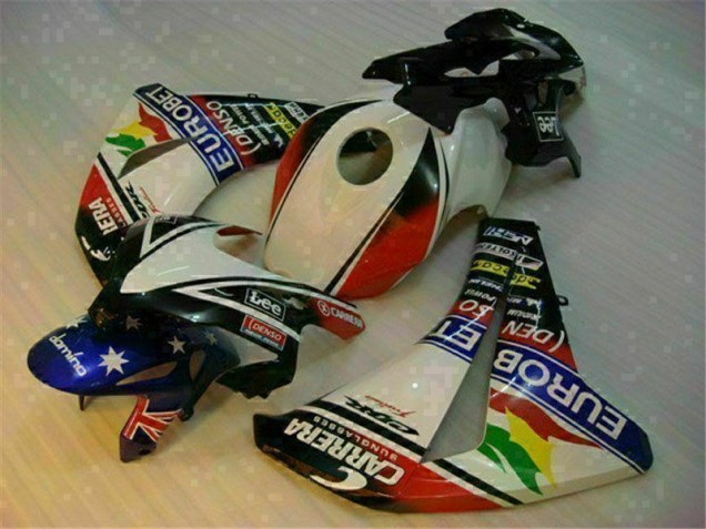 CBR 1000 RR 2008-2011 Vollverkleidung - Weiß Blau CBR 1000 RR 2008-2011 Vollverkleidung - Weiß Blau