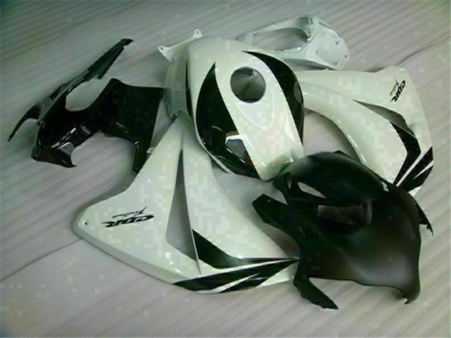 CBR 1000 RR 2008-2011 Vollverkleidung - Weiß Schwarz CBR 1000 RR 2008-2011 Vollverkleidung - Weiß Schwarz
