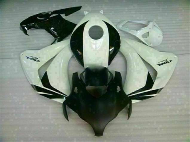 CBR 1000 RR 2008-2011 Vollverkleidung - Weiß Schwarz CBR 1000 RR 2008-2011 Vollverkleidung - Weiß Schwarz