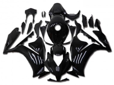 CBR 1000 RR 2012-2016 Verkleidungen - Glänzend Schwarz