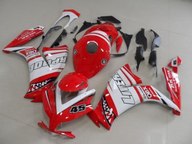 CBR 1000 RR 2012-2016 Verkleidungen - Rot Liverpool 45