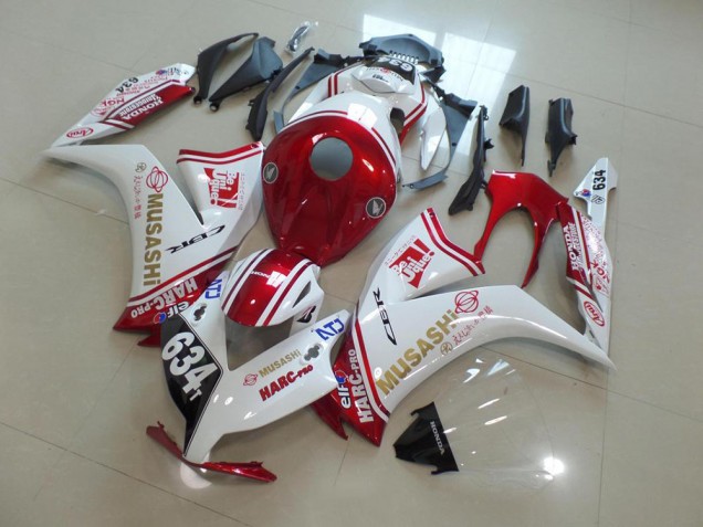 CBR 1000 RR 2012-2016 Verkleidungen - Rot Musashi CBR 1000 RR 2012-2016 Verkleidungen - Rot Musashi