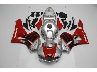 CBR 1000 RR 2012-2016 Verkleidungen - Rot Silber HRC