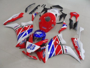 CBR 1000 RR 2012-2016 Verkleidungen - Rot Weiß Blau HRC 23
