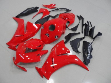 CBR 1000 RR 2012-2016 Verkleidungen - Rot und Matt Schwarz