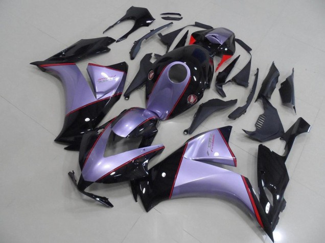 CBR 1000 RR 2012-2016 Verkleidungen - Silber Grau mit Glänzend Schwarz CBR 1000 RR 2012-2016 Verkleidungen - Silber Grau mit Glänzend Schwarz