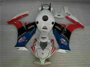 CBR 1000 RR 2012-2016 Verkleidungen - Weiß Rot