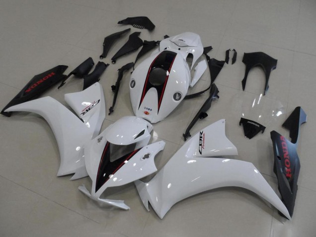 CBR 1000 RR 2012-2016 Verkleidungen - Weiß Und Matt Schwarz OEM Stil CBR 1000 RR 2012-2016 Verkleidungen - Weiß Und Matt Schwarz OEM Stil