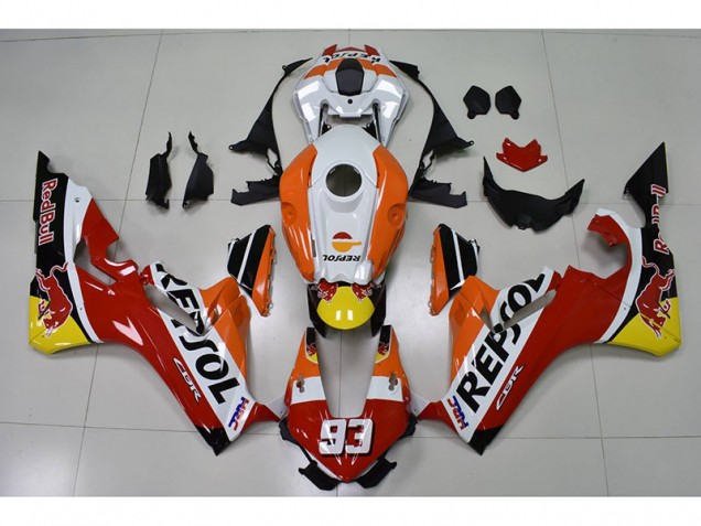 CBR 1000 RR 2017-2023 Verkleidungen - Repsol 93 Rot Bull CBR 1000 RR 2017-2023 Verkleidungen - Repsol 93 Rot Bull