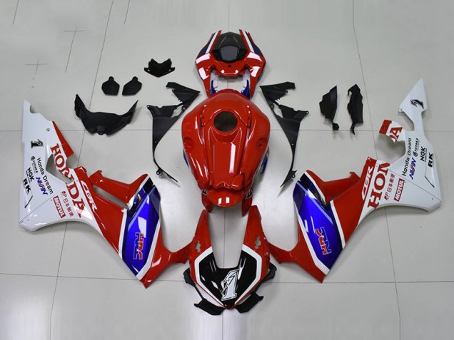CBR 1000 RR 2017-2023 Verkleidungen - Rot Blau HRC CBR 1000 RR 2017-2023 Verkleidungen - Rot Blau HRC