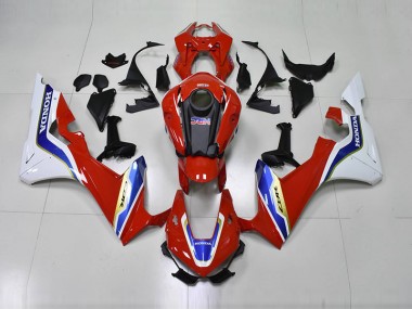 CBR 1000 RR 2017-2023 Verkleidungen - Rot Schwarz HRC