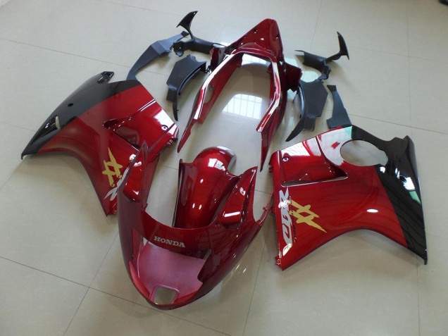 CBR 1100 XX 1996-2007 Verkleidungen - Candy Rot Schwarz OEM Stil CBR 1100 XX 1996-2007 Verkleidungen - Candy Rot Schwarz OEM Stil