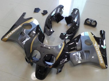 CBR 250 RR MC22 1991-1998 Verkleidungen - Grau Schwarz