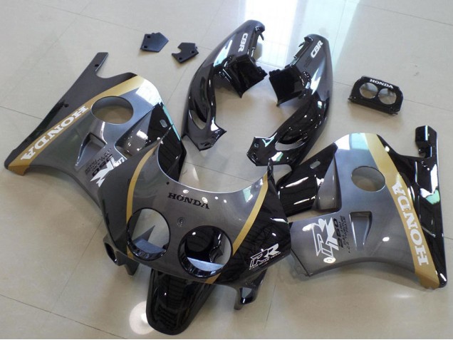 CBR 250 RR MC22 1991-1998 Verkleidungen - Grau Schwarz CBR 250 RR MC22 1991-1998 Verkleidungen - Grau Schwarz