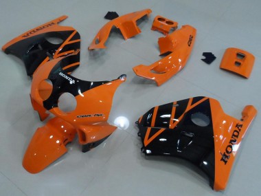 CBR 250 RR MC22 1991-1998 Verkleidungen - Orange Schwarz