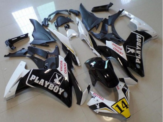 CBR 500 RR 2013-2015 Verkleidungen - Schwarz Playboy 14 CBR 500 RR 2013-2015 Verkleidungen - Schwarz Playboy 14