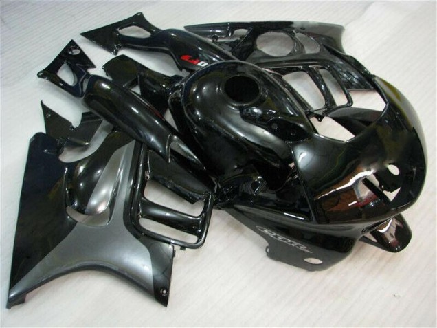 CBR 600 F3 1995-1998 Verkleidungen - Glänzend Schwarz