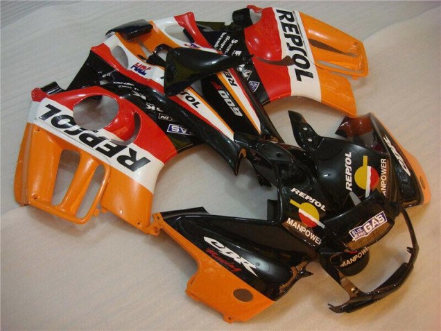CBR 600 F3 1995-1998 Verkleidungen - Schwarz Orange Repsol CBR 600 F3 1995-1998 Verkleidungen - Schwarz Orange Repsol