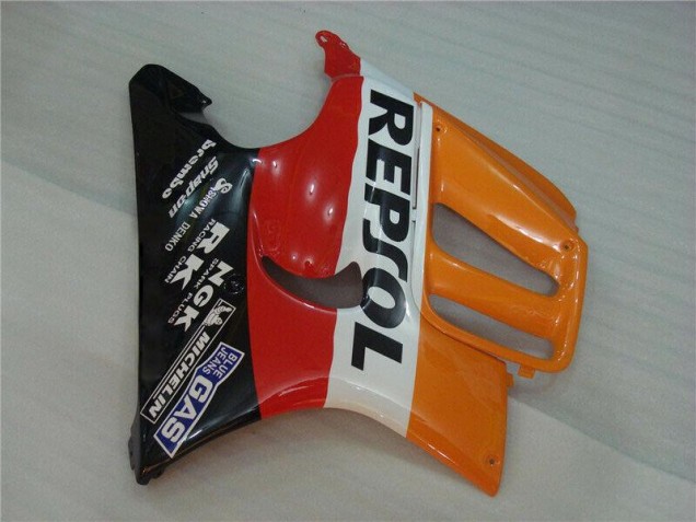 CBR 600 F3 1995-1998 Verkleidungen - Schwarz Orange Repsol CBR 600 F3 1995-1998 Verkleidungen - Schwarz Orange Repsol