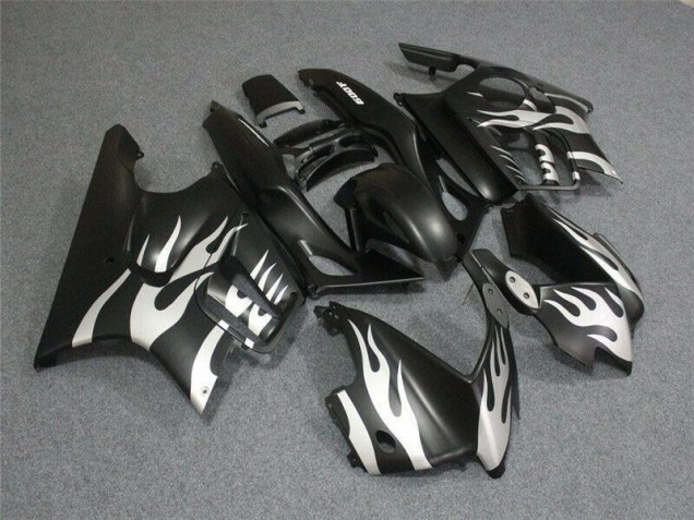 CBR 600 F3 1995-1998 Verkleidungen - Schwarze Weiße Flamme CBR 600 F3 1995-1998 Verkleidungen - Schwarze Weiße Flamme