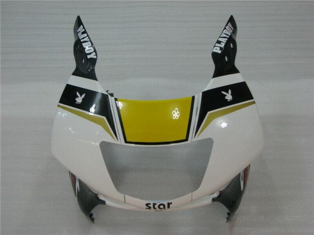 CBR 600 F3 1995-1998 Verkleidungen - Weiß Schwarz Playboy CBR 600 F3 1995-1998 Verkleidungen - Weiß Schwarz Playboy