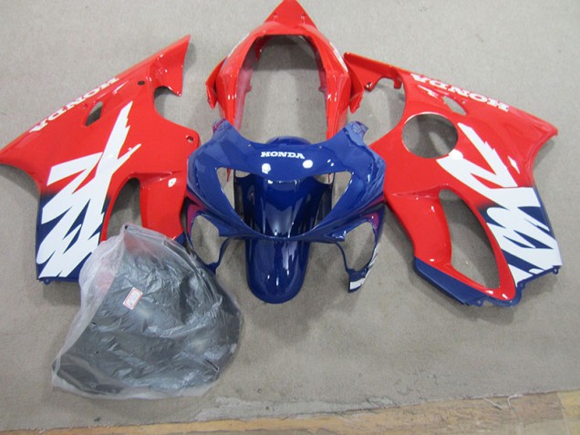 CBR 600 F4 1999-2000 Verkleidungen - Blau Rot CBR 600 F4 1999-2000 Verkleidungen - Blau Rot
