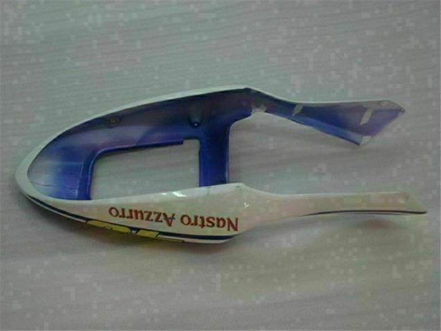CBR 600 F4i 2001-2003 Verkleidungen - Gelb Silber Nastro Azzurro